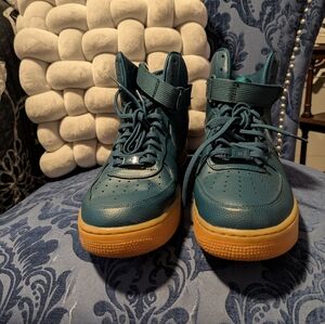 Nike Air Force 1 High SE 07 Midnight Turquoise size 12/EU 44.5